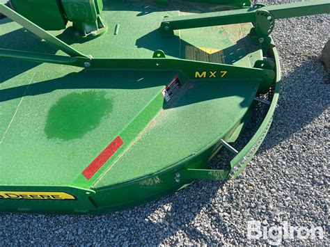 2019 John Deere Mx7 3 Pt Rotary Shredder Bigiron Auctions