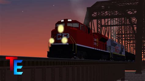 Immersive Railroading Across The Bridge Youtube