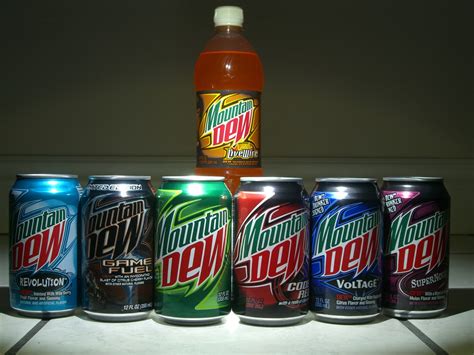 The Seven Good Flavors Of Mountain Dew Jovian Outpost