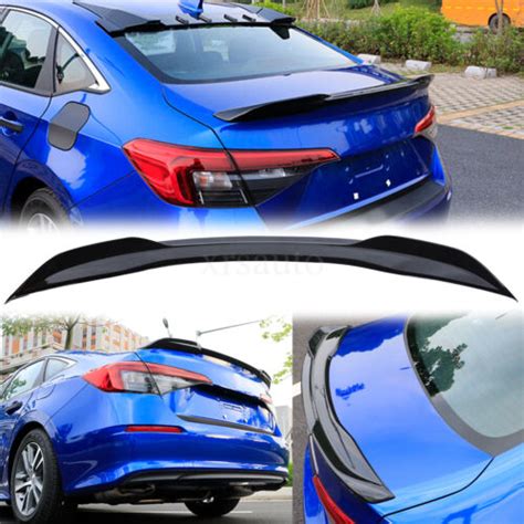 Rear Splitter Wing Trunk Spoiler For Honda Civic Dr Sedan