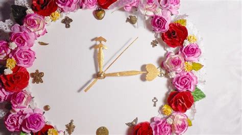 Easy Floral DIY Clock to Get Your Room Spring-Ready | DIY Projects ...