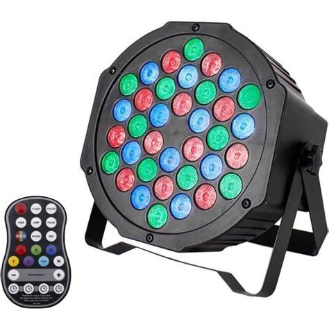 UKing RGBW LED Par Sans Fil avec Batterie intégrée 36 LED Lampe de