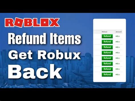 How To Refund Your Roblox Items And Get The Robux Back Step By Step