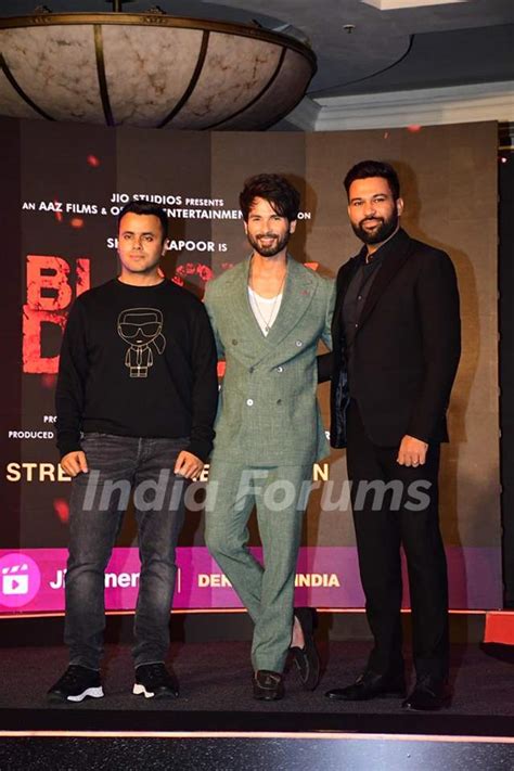 Shahid Kapoor And Ali Abbas Zafar Grace The Trailer Launch Of Bloody