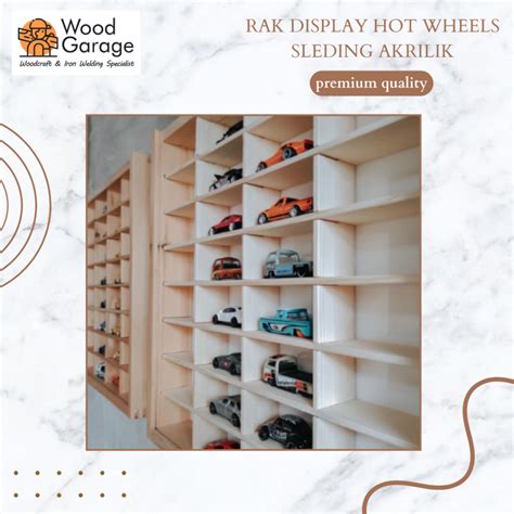 HOT WHEELS Kayu 荷蘭柚木亞克力風火輪展示架 蝦皮購物