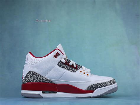 Air Jordan 3 Retro Cardinal Red Ct8532 126 Whitelight Currycardinal