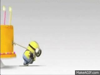 Happy BirthDay Minions on Make a GIF