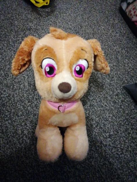 Nickelodeon Build A Bear Paw Patrol Skye With Pink Collar £4 00