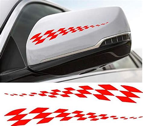 LYOMAN Car Stickers Exterior 2Pcs Car Rear View Mirror Exterior