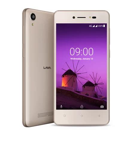 Gold Lava Lava Z50 Mobile Phones Screen Size 4 5 Inches At Rs 4199 In