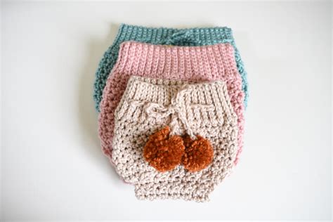 A Modern High Waisted Crochet Diaper Cover Pattern