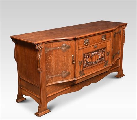 Arts And Crafts Oak Sideboard - Antiques Atlas