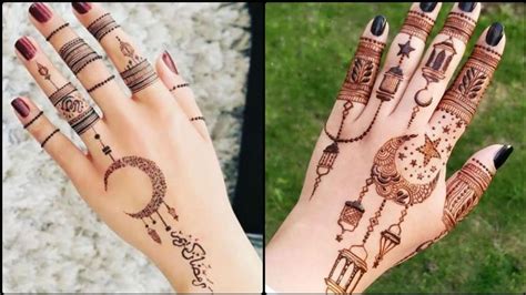 Chand Mehndi Design For Eid Simple Mehndi Design For Eid Ramadan