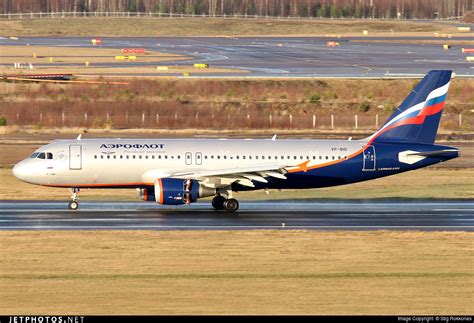 Vp Bid Airbus A Aeroflot Stig Rokkones Jetphotos