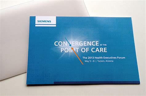 Siemens Invitation Melisa Polazzi Graphic Design