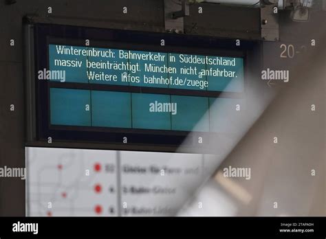 Wetterbild Wintereinbruch In Muenchen Am Starke