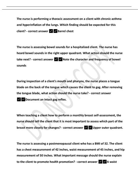 Hesi 1 V1 And V2 Review Health Assessment 1 Questions And Answers Hesi 1 Stuvia Us