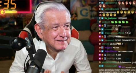 AMLO es el streamer más visto de Latinoamérica y podría ser nominado a