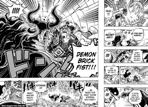 One Piece, Chapter 1018 - JINBE VS WhO'S WHO - One Piece Manga Online