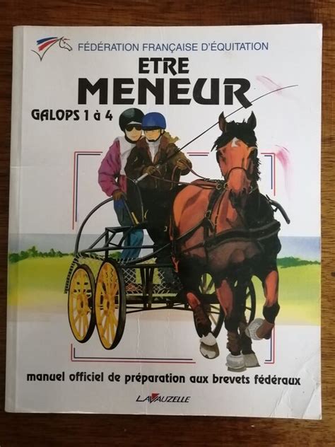 Etre Meneur Attelage Galops Manuel Officiel De Barnebys