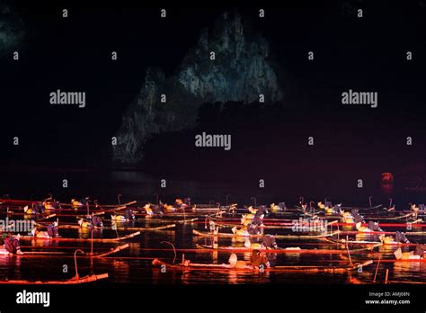 Impression Liu Sanjie Night Light Show Performance on the Li River ...