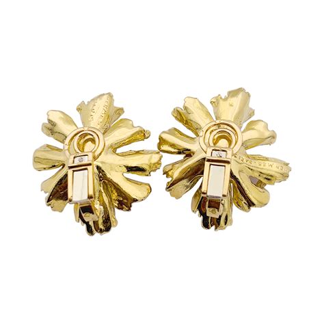 Boucles D Oreilles Herm S Paris Or Jaune Maison Eloe