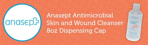 Anasept Antimicrobial Skin And Wound Cleanser Oz Bottle With Finger