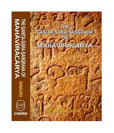 Ganita-Sara-Sangraha Of Mahaviracarya: Buy Ganita-Sara-Sangraha Of ...