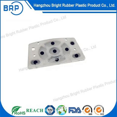 China Customized Customized Molded Silicone Rubber Push Buttons