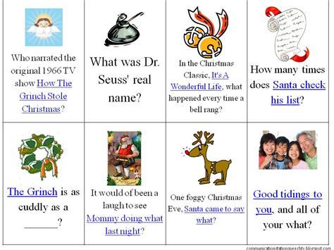 Freebie Friday Flashback: Christmas trivia game FREEBIE! - Communication Station:Communication ...