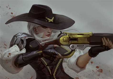 Online Crop Hd Wallpaper Video Game Overwatch Ashe Overwatch