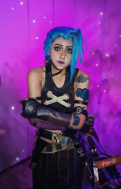 1 Hi Sharing My Jinx Arcane Cosplay 💖🥺 Leagueofjinx Jinx Cosplay Cosplay Amazing