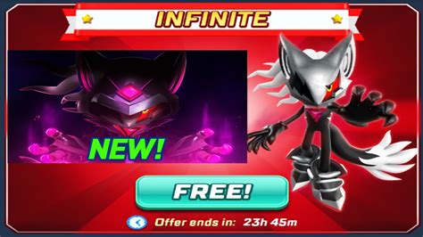 Sonic Forces Speed Battle Warlock Infinite New Character Coming Soon