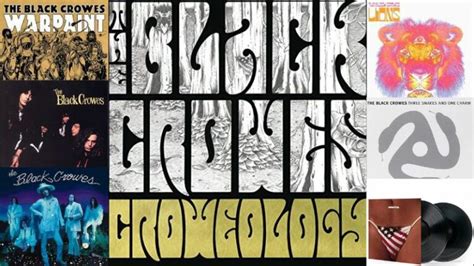 The List Of The Black Crowes Albums In Order Of Release Date Albums