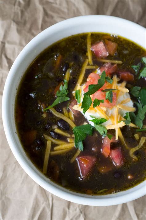 Spicy Black Bean Soup - Ready in Just 30 Minutes!