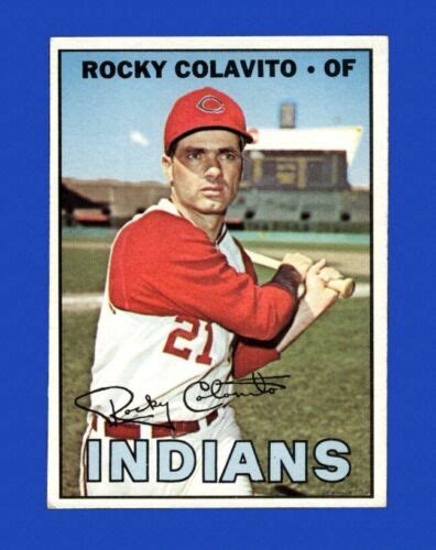 Topps Set Break Rocky Colavito Ex Exmint Gmcards Ebay