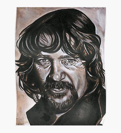 Waylon Jennings Posters Redbubble