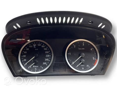 A2C53020569 BMW 5 E60 E61 Compteur De Vitesse Tableau De Bord 30 74