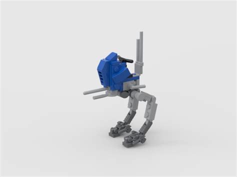 LEGO MOC Lego Star Wars 501st AT-ST FREE INSTRUCTIONS by Tomahawk456 ...