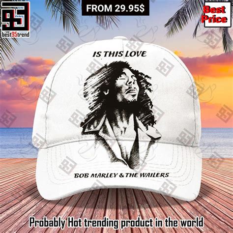 Bob Marley Is This Love Album Cover Cap, Bucket Hat, Crocs ...