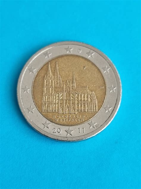 2 Euro Coin Germany North Rhine-westphalia 2011 - Etsy