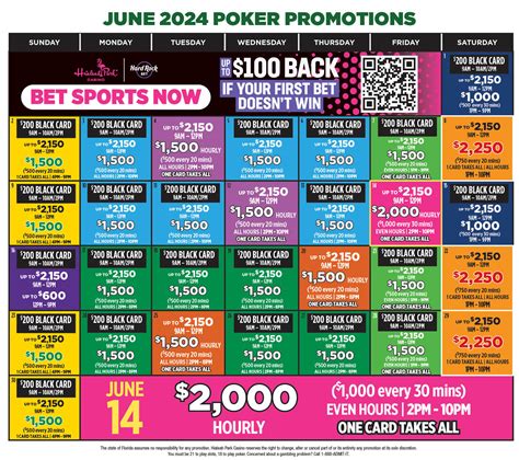 Poker Promotions | Hialeah Park Casino