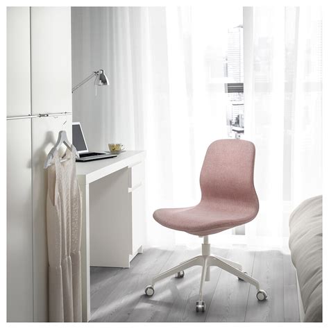 LÅngfjÄll Conference Chair Gunnared Light Brown Pinkwhite Ikea