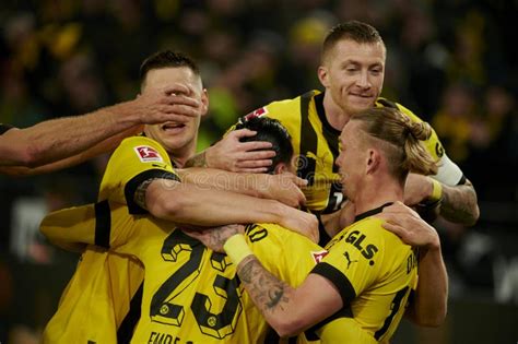 The Match Of Bundesliga Borussia Dortmund Vs Rb Leipzig At Signal Iduna