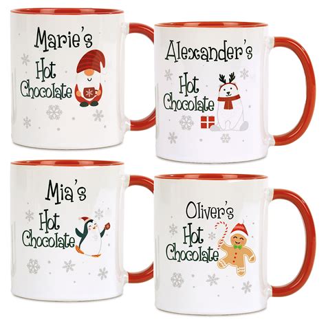 Hot Chocolate Personalized Mugs Current Catalog