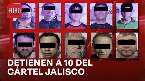 Detienen A 10 Integrantes Del Cjng En Diversas Alcaldías De La Cdmx