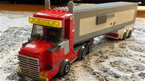 How To Build A Lego Semi Truck Youtube