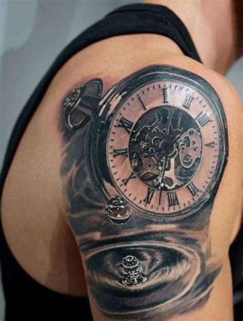 Venta Tatuajes De Reloj En El Hombro En Stock