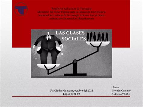 Las Clases Sociales Mapa Conceptual Mixto Ppt