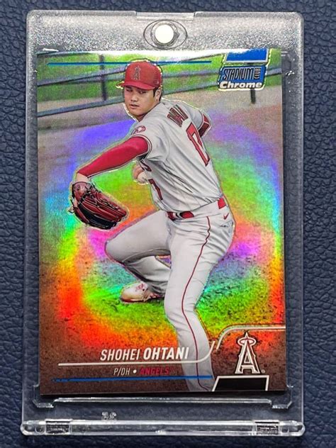 大谷翔平 199枚限定 2022 Topps Stadium Club Chrome Blue Refractor 1topps｜売買さ